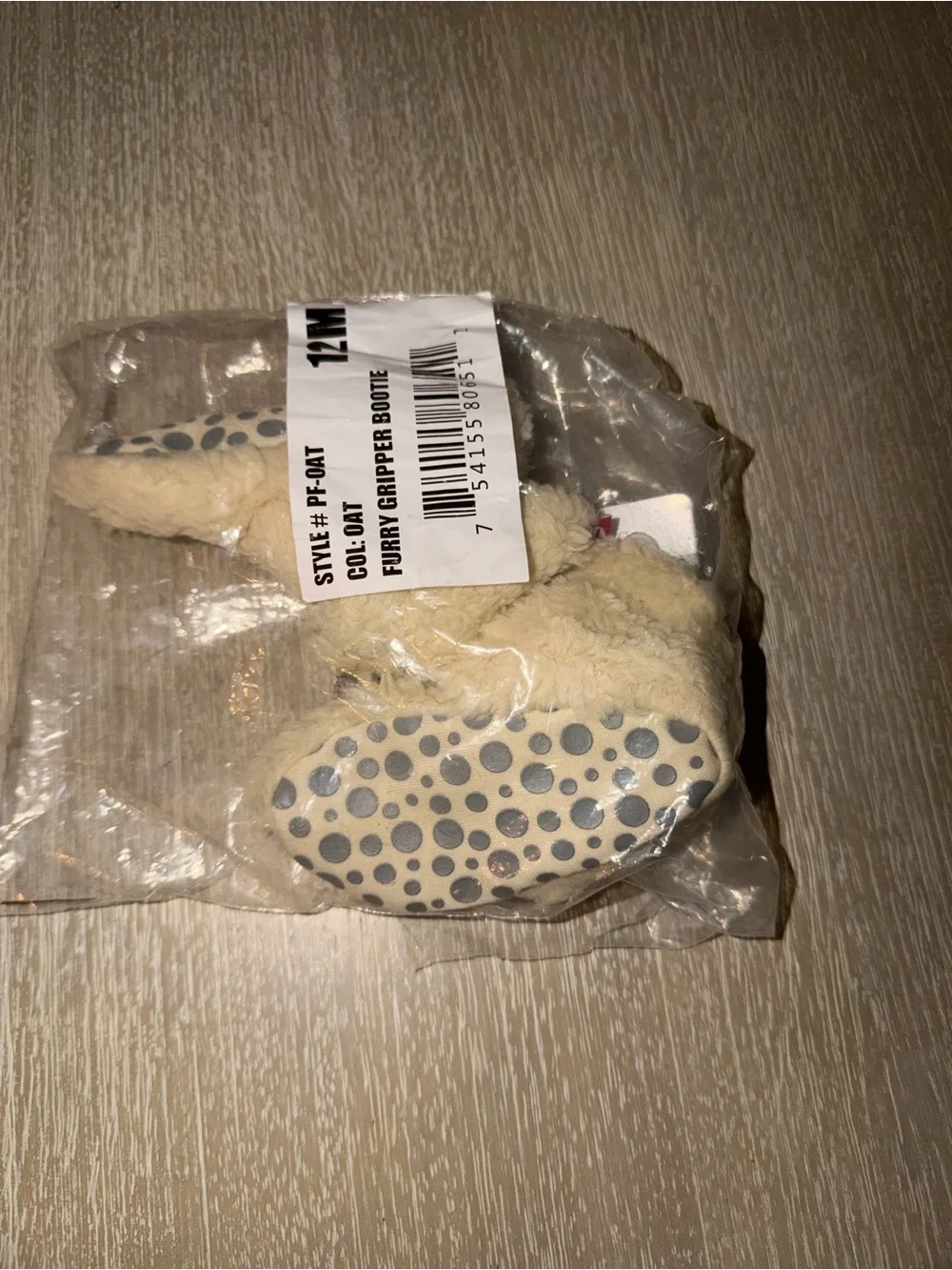 Zutano Furry Booties New with Tags size 12M